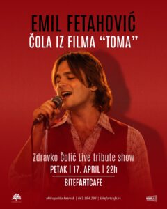 Emil Fetahović - Zdravko Čolić iz filma “Toma”