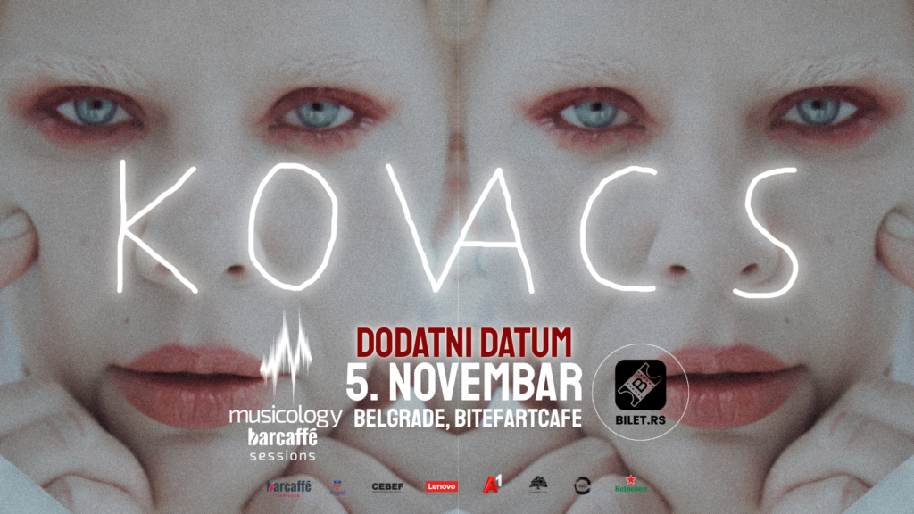 KOVACS – dodatni datum – Musicology Barcaffè sessions